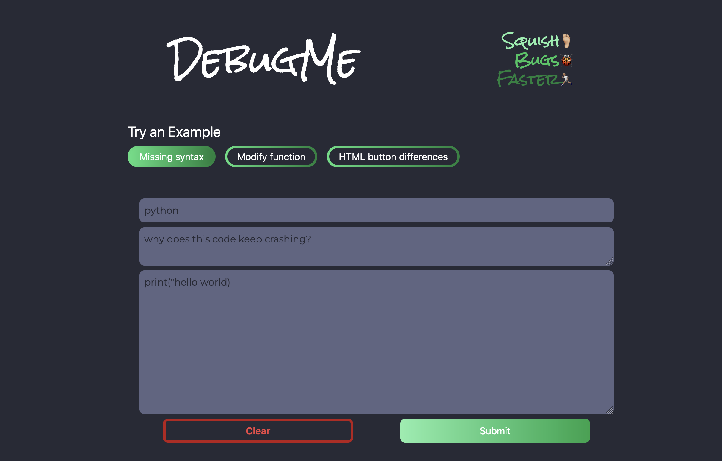 DebugMe